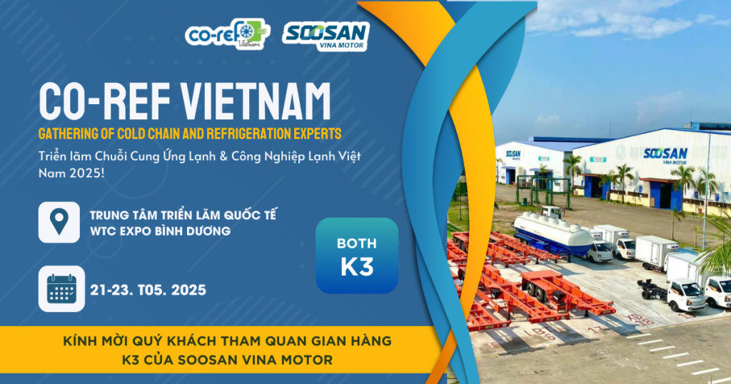 Soosan Vina Motor tham gia triển lãm Coref 2025